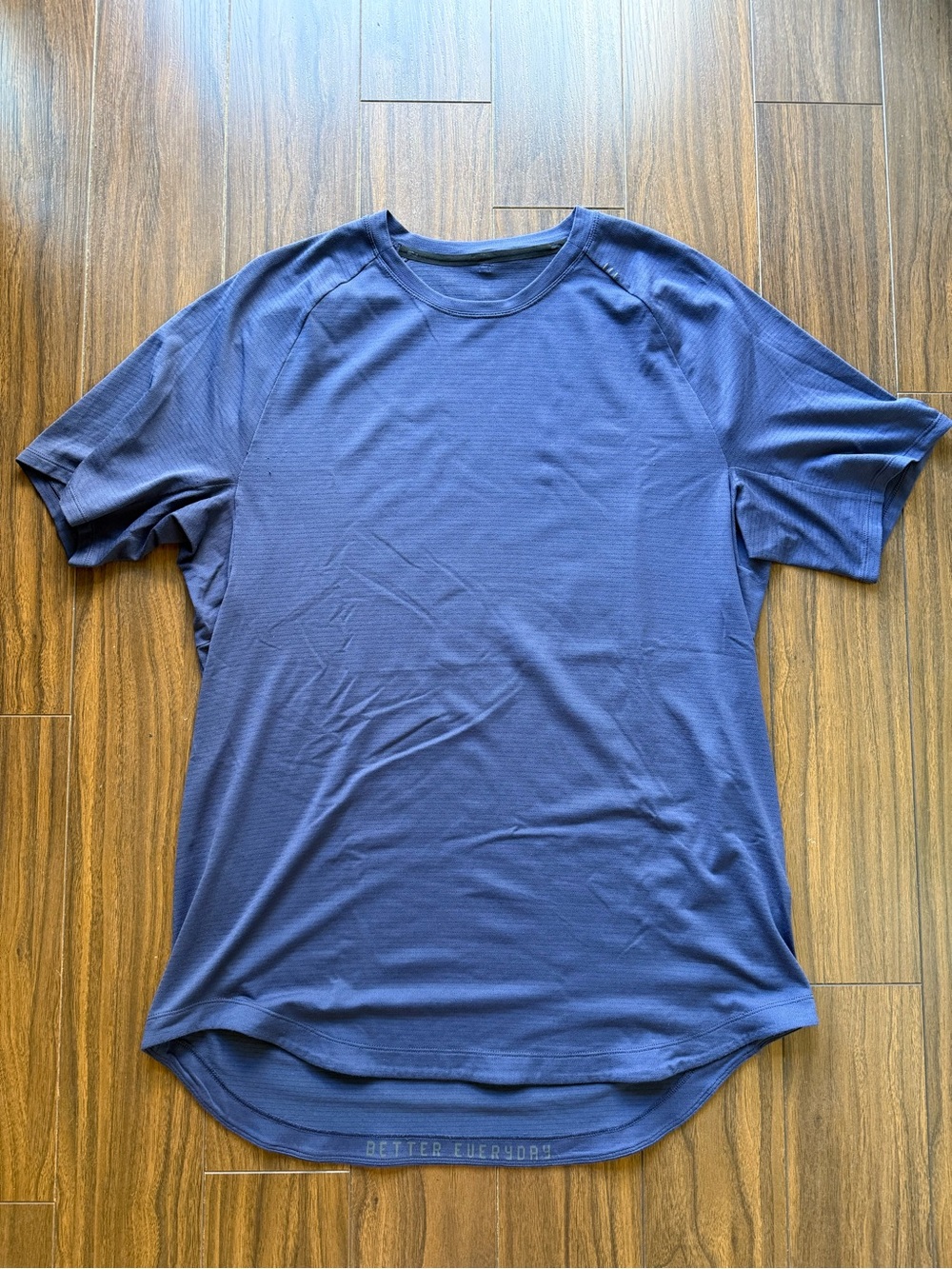 lululemon athletica Drysense Short Sleeve in Navy Blue